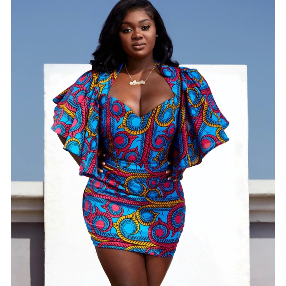 Ankara / African print dress